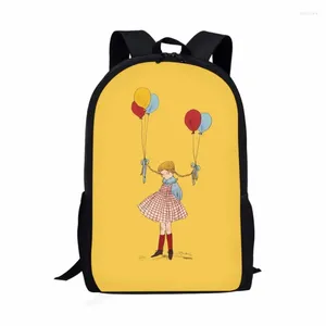 Школьные сумки мода молодая маленькая девочка для печати сумки для детей повседневные дети рюкзак подростки большие возможности