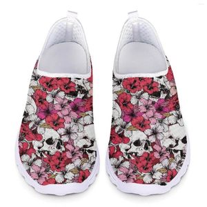 Scarpe casual con stampa floreale craspelli da donna moca