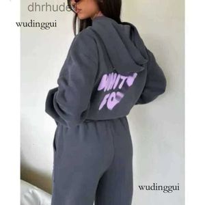 Beyaz Foxx Hoodie Trailsuit Set Giyim Seti Kadınlar Bahar Sonbahar Kış Yeni Moda Sportif Uzun Kollu Külver Kapşonlu 4 97 Xajn