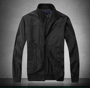メンズジャケット新しいカジュアルジャケット高品質の男性秋のレギュラースリムジャケットアウターウェアスタンドカラー衣類