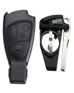 Garanterad 100 ersättningsbil nyckelfodral fjärrnyckelnyckel tomt passform för Benz Mercedes Sprinter C S E Klass 340V4055709