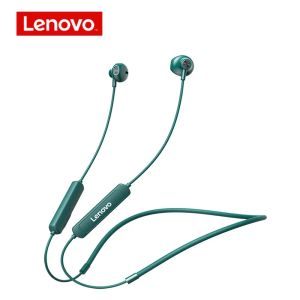 NY LENOVO SH1 Trådlös hörlur Bluetooth 5.0 Chip HiFi Sound Quality IPX5 Vattentät sportens headset Magnetiska halsband Örskydd