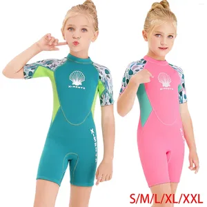 Femminile da bagno per bambini muta surf nuoto nuoto estate spiaggia di surf tramonsuits