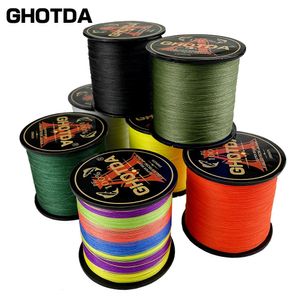 GDA 300M 4 Strands 8 Strand Peals Pe Печатая рыболовная линия Multifilament для Carp 240407