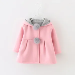 Jackor Girls Coats and Kids 2024 Spring Children for Clothes Cartoon Design Manteau Enfant Fille