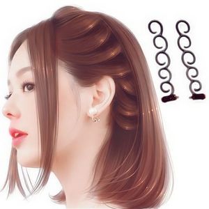 Magic French Hair Braiding Weave Braider Roller Twist Styling Maker Diy Frisyrer Tillbehör Salong Tool Diy Hem