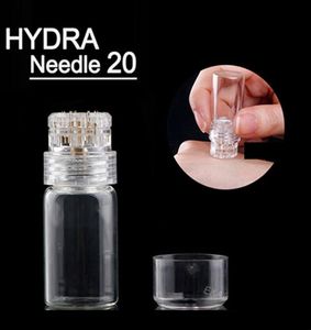 Automatisk Hydra Needle 20 Bottle Aqua Micro Channel Mesoterapi Gold Needle Fine Touch System Derma Stamp FDA2611360