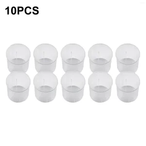 測定ツール10pcs 15ml 30ml透明な透明な透明なプラスチック段階的なカップコンテナフードグレード分離カップ