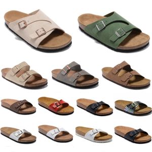 Madri New Summer Cork Flippers Flip Flips Beach Sandals Women Women Mixed Color Slides Casual Sapateiros planos Treinadores de designer de luxo de moda 801 US3-10