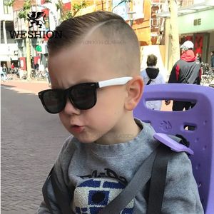 Sunglasses Kids Polarized Children Classic Brand Designer Eyeglasses Rivet TAC TR90 Flexible Safety Frame Shades For Boy Girl 240416