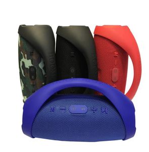 OEM Güzel Ses Boombox Bluetooth Hoparlör Stere 3D HIFI Subwoofer Eller Açık Mekan Taşınabilir Stereo Subwoofers Perakende Kutusu2858825