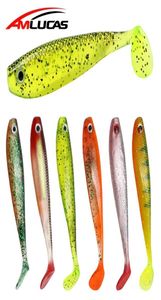 2pcslot мягкая рыбалка приманка 12 см 127G Shade Silicone Bass Pike Minnow Swimbait Carp Artificial Bait Wobblers WW3341707880