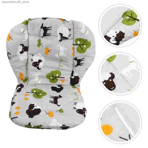 Stroller Parts Accessories Baby stroller seat cushion pad baby stroller seat high backrest Q240416