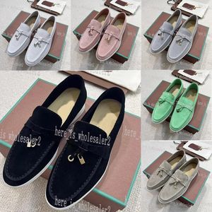 Buty designerskie sukienka butów man tasman płaskie obcasy klasyczne mokasyny Low Top luksusowe zamszowe buty mokasyny poślizg na butach kariery