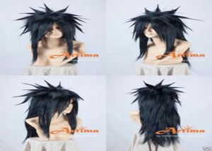 Naruto Uchiha Madara Black Long Anime Cosplay Costume Wig015397855