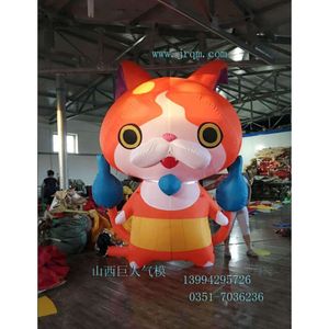 Mascot Costumes Ground Bound Cat Iatable Model Bar Party Photography Device Meichen Set Props