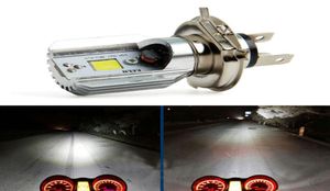 1PCS Motorcycle LED faróis H4 Hi Lo 8W 1000lm CoB MOPED MOPETER MOTORBIA LED LEITE LENTLAMP 6500K WHITE DC 12V3309054