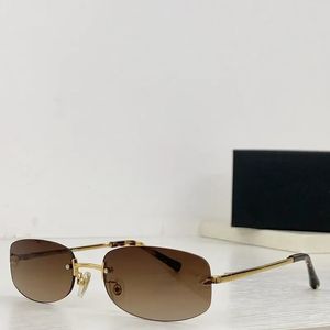 Модные современные овальные солнцезащитные очки женщин -бренд дизайнер винтажный металлический панк солнце