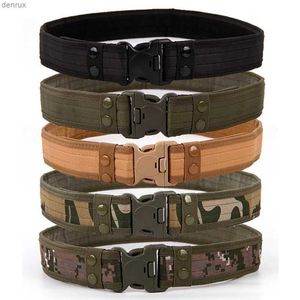 Поясные поясные ремни Quick Release Tactical Belt Новый армейский стиль боевые ремни моды люди холст пояс.