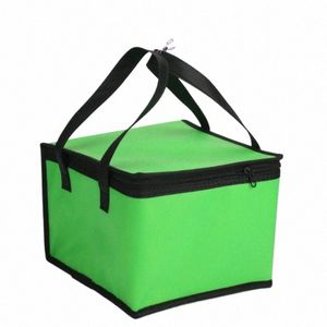 large N-Woven Thermal Insulati Package Lunch Bag Picnic Portable Ctainer Bags Fresh Ice Cooler Carrier Food Insulated Bags J5IH#