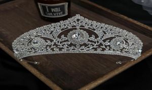 Designer Crown Lady Fashion Luxus Hochzeit Kopfbedeckung Leichtmetallkopfschmuck Brautzubehör 0728406898166