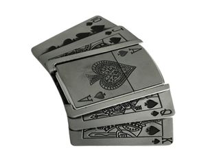 Viata al dettaglio Nuovi Spades 10JQKA CARTE PLAGAZIONE CUCCINA A LUSTURA LIGHTER CINTURA CAN BINTHLE CON ACCESSORI CINTURA METALI FIT CONTRO 4 cm Belt6804835