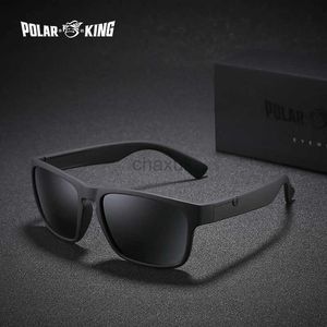Solglasögon Brand Polariserade solglasögon för män Plastic Oculos de Sol Mens Fashion Square Driving Eyewear Travel Sun Glass 24416