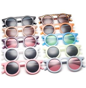 Vintage Round Erkekler Güneş Gözlüğü Marka Tasarımcısı Jöle Renk Çerçeve Gözlük Kadın Moda Açık Gölge Güneş Gözlükleri UV4006775156