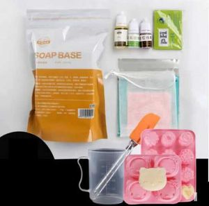 手作り石鹸DIYハンドメイドシルクタンパク質石鹸ベース子供用物用石鹸ツールセット