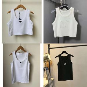 Tank verão top women gripe moda de moda malha sem mangas