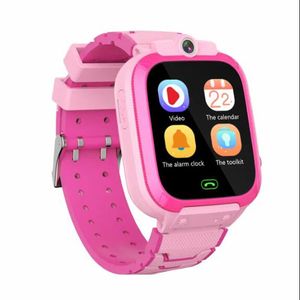 Bambini Smart Watch Età di 3-14 anni, 24 partite Tesoro di contapassi per telecamera a cinghia touch screen ad alta risoluzione