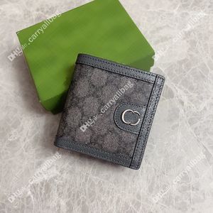 Designer plånbok cion purses mens kvinnor kreditkortshållare mode mynt handväskväska dubbla bokstäver långa kopplingspåsar 10a toppkvalitet liten koppling väska