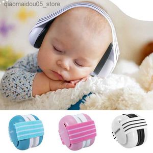 Earpick# Baby noise cancelling earphones and earmuffs with elastic headbands and airplane travel baby accessories Q240416