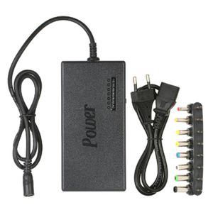 Adaptador de energia do carregador de laptop universal Chargers externos 96W Tensão ajustável 1224V para HP Dell IBM Lenovo ThinkPad EU6279060