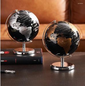 Decorative Figurines Modern Office Decoration Study Bar Bookcase Globe Model Living Room Desktop Layout Cross-border