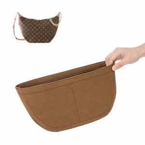 Insira o revestimento do organizador de bolsas para loop hobo saco, divisor de armazenamento de bolsas M042#