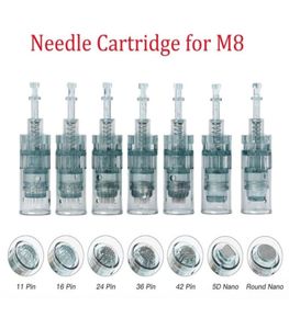 1020pcs Dr Pen M8 Naboczy igły BAGONET 11 16 36 42 Nano MTS Micro Igleing for Dr Pen Microneedling 2112296660339