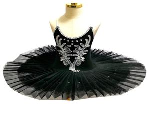 Dancewear Black Ballet Tutu Skirt For Children039s Swan Lake Costumes Kids Belly Dance Clothing Stage Performance Dress 2209295254348