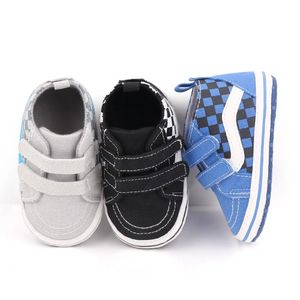 2024 New Shoes Boys Girls First Walker Baby Soft-soled Kids PU Prewalker Sneakers Baby Shoes Toddler Shoes