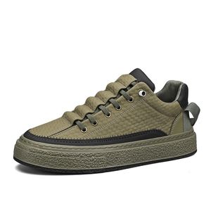 Casual Shoes Green Black White Brown Blue Mens Athleisure Classic Sneakers Storlek 39-44 GAI