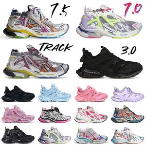 TOP Designers shoes Women Men casual shoes Paris track Runner 7.0 7.5 3.0 Transmit sense retro Trainers BURGUNDY Multicolor jogging hiking 7 Sneakers