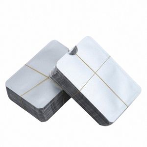 20pcs anty -RFID Portfel Blocking Reader Block Bank Uchwyt karty ID Bank Case Case Protecti Metal Karta kredytowa ALUMINUM Q1TO#