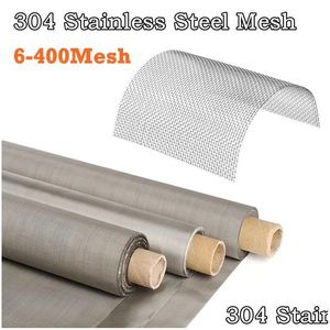 Sink Strainers 304 Stainless Steel Mesh 50Cm Width Food Filter Metal Net Filtration Woven Wire Sheet Sning Home Kitchen Drop Delivery Dhtdz