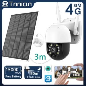 Sistema NIAN 5MP 4G SIM CARTRO SOLAR CAMANHA PIR PIR MOVIMENTO DETECÇÃO DO WIFI AUTO VISTAÇÃO DE SEGURANÇA PTZ PTZ CAMER