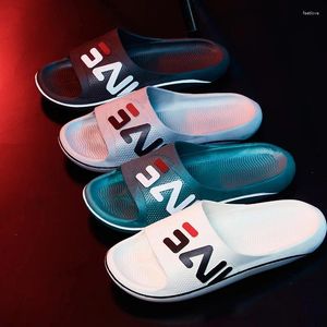 Pantofole da uomo in spiaggia estiva pvc morbido diapositive per interni per interni unisex flip non slip infraspilla