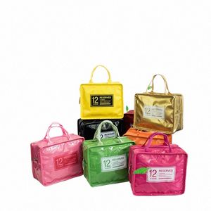 PU Thermo Lunch Bags Cooler Islule Sacks для женщин для женщин, детские тепловые сумки, коробка для ланча