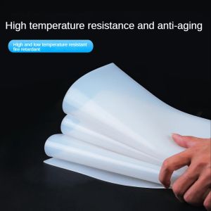 Pads weiße Silikonmatte Transparente Mattenharzmatte 1 mm 2 mm 3 mm hohe temperaturfeste, geruchslosen Silikonkautschukblech