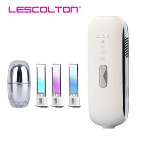 Lescolton IPL Hair Remover Sapphire Ice Cooling Epilator恒久的な脱毛ビキニトリマー女性男性Face Body Home Use 240409