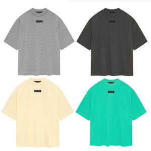 デザイナーTシャツエッセンシャルスイートシャツメンズTシャツ女性デザイナーコットントップマンSカジュアルシャツLuxurys Street Streets Stree Stree Stree Stree Clothes3Dシリカジェルロゴ