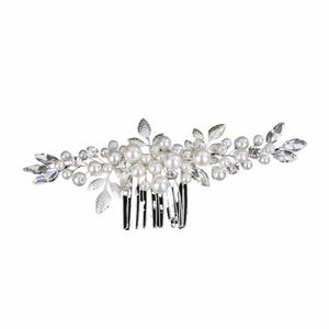 Bohemian Rhineste Women Hair Combs Capelli da sposa Accorie Gioielli Testa per le perle Personali Decorati per capelli Ornament U4F5#